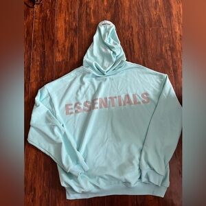 Teal Essentials unisex replica hoodie